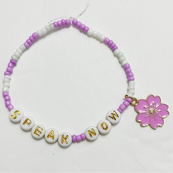 Taylor Swift Eras Tour Friendship Bracelet Speak Now - Picture 1 of 1